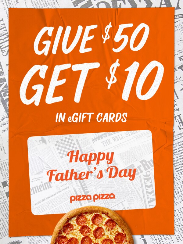 Father's Day eGift Card - Pizza Pizza