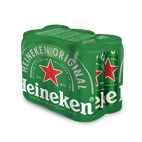 Heineken 6-pack (500mL)