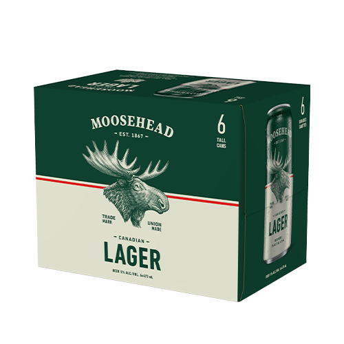 Moosehead Lager emballage de 6 (473mL)